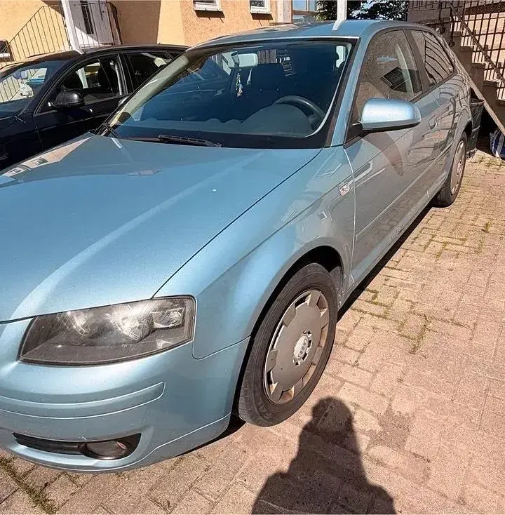 Gebraucht Audi A3 102 PS (75 kW) 2007 Blau Kleinwagen