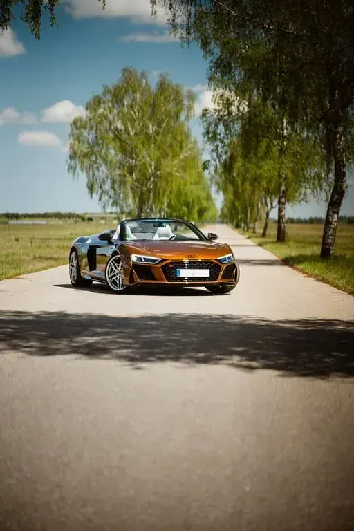 Gebraucht Audi R8 Spyder Performance 570 PS (419 kW) 2023 Gold Cabrio