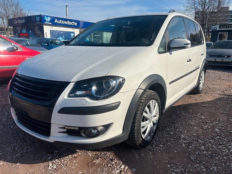Gebraucht VW Touran Cross 170 PS (125 kW) 2008 Weiß Van / Kleinbus