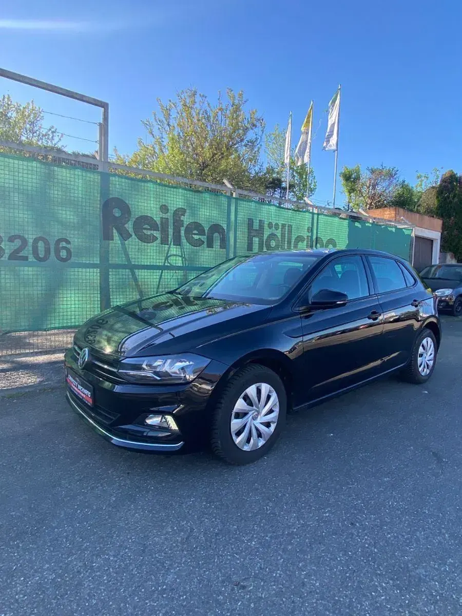 Gebraucht VW Polo Highline 95 PS (69 kW) 2019 Schwarz Kleinwagen
