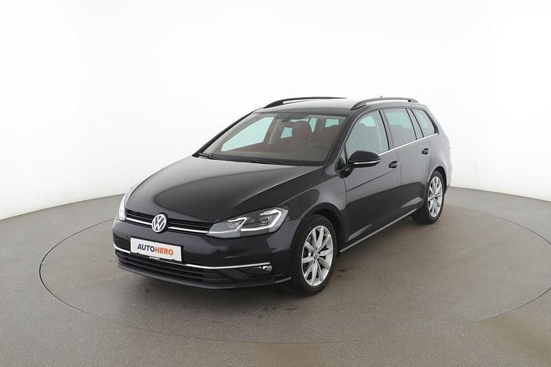 Schwarz Gebraucht 2018 VW Golf VII Highline Kombi | 16.260 € (Fairer Preis) - Bild 1/3