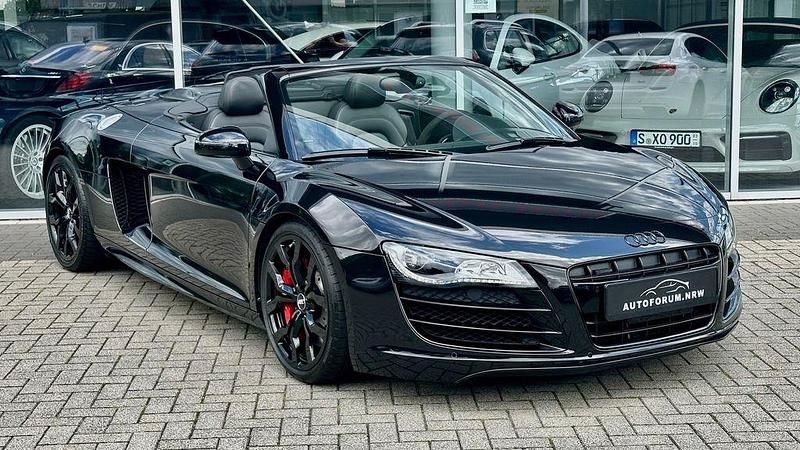 Schwarz Gebraucht 2012 Audi R8 Spyder Sport Cabrio | 88.800 € (Fairer Preis) - Bild 1/4