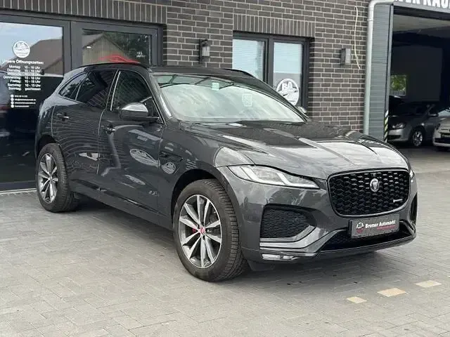 Gebraucht Jaguar F-Pace R-Dynamic 400 PS (294 kW) 2021 Carpathian/storm grey SUV