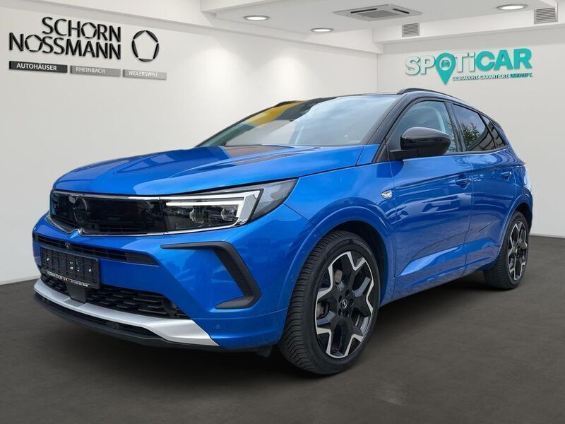 Blau Gebraucht 2022 Opel Grandland X Ultimate SUV | 25.990 € (Fairer Preis) - Bild 1/4