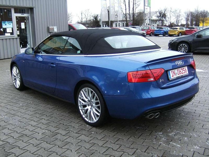 Gebraucht Audi A5 Cabriolet S-Line 190 PS (139 kW) 2016 Sepangblau perleffekt Cabrio