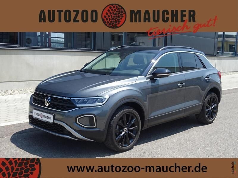 Indiumgrau metallic / dach schwarz Gebraucht 2022 VW T-Roc Life SUV | 28.990 € (Fairer Preis) - Bild 1/4