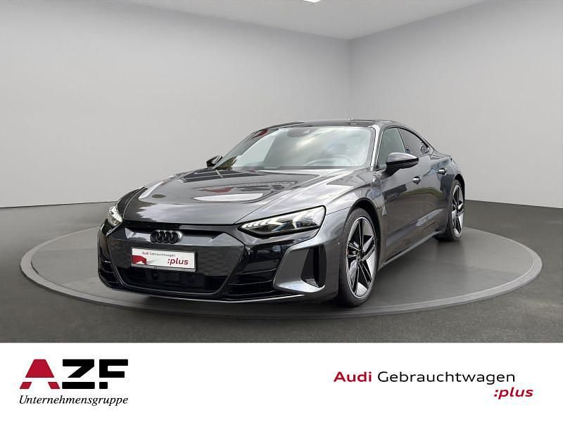 Grau Gebraucht 2022 Audi e-tron GT quattro Ambiente Limousine | 59.890 € (Fairer Preis) - Bild 1/4