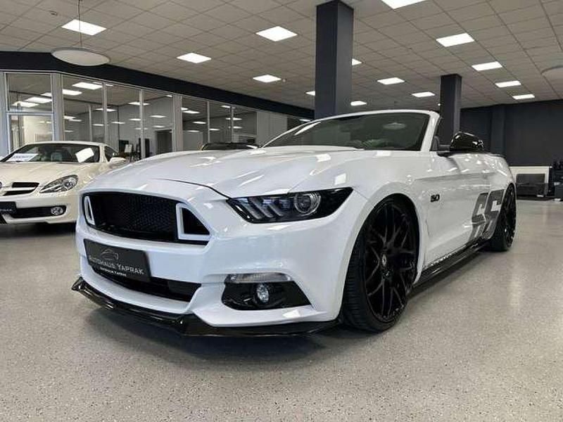 Second-hand Ford Mustang 421 CP (309 kW) 2016 Alb Cabrio