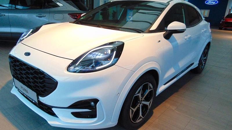 Weiß Gebraucht 2021 Ford Puma ST-Line SUV | 16.590 € (Fairer Preis) - Bild 1/4