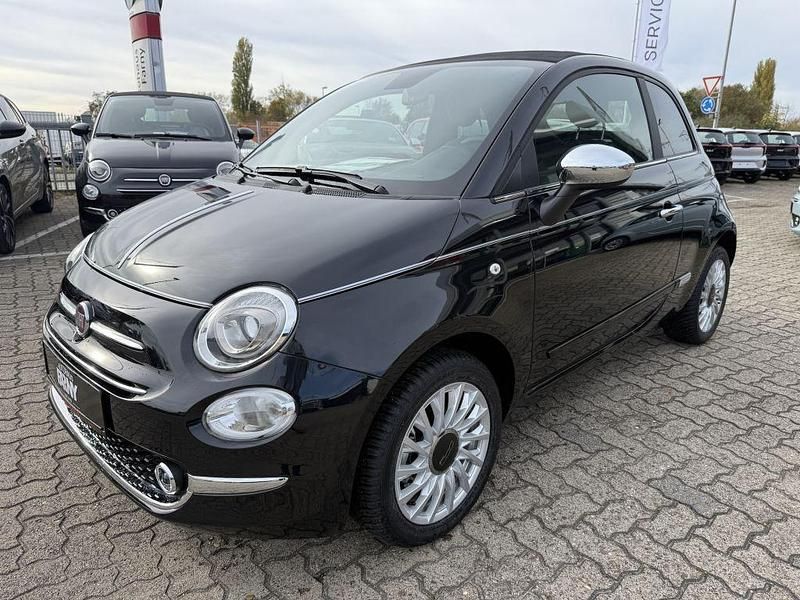 Vesuvio schwarz metallic Gebraucht 2024 Fiat 500C Dolcevita Cabrio | 19.980 € (Teuer) - Bild 1/4
