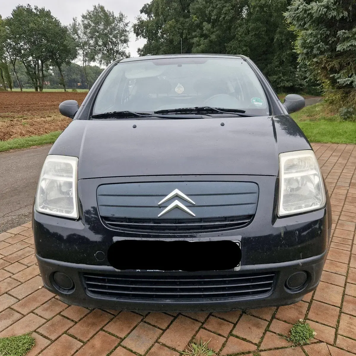 Gebraucht Citroën C2 60 PS (44 kW) 2007 Schwarz Kleinwagen