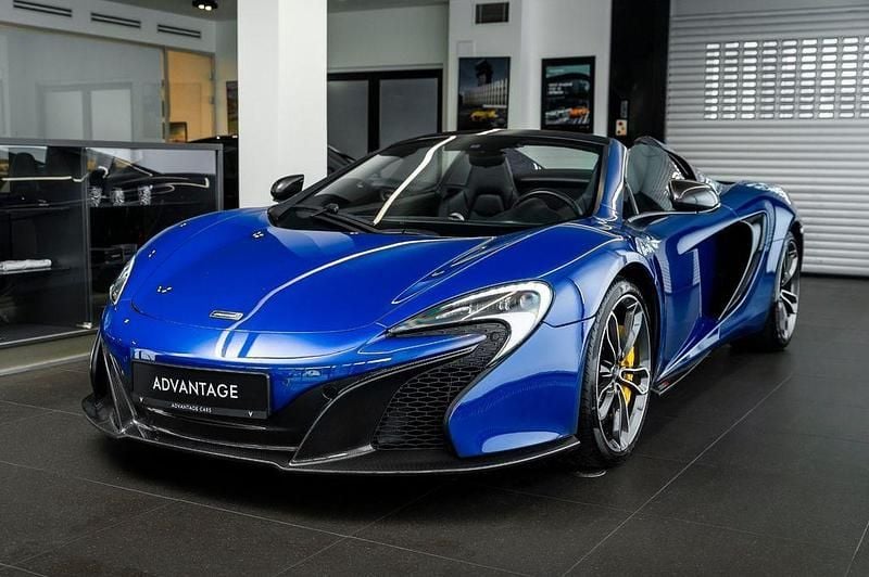 Blau Gebraucht 2018 McLaren 650S Cabrio | 138.100 € - Bild 1/4