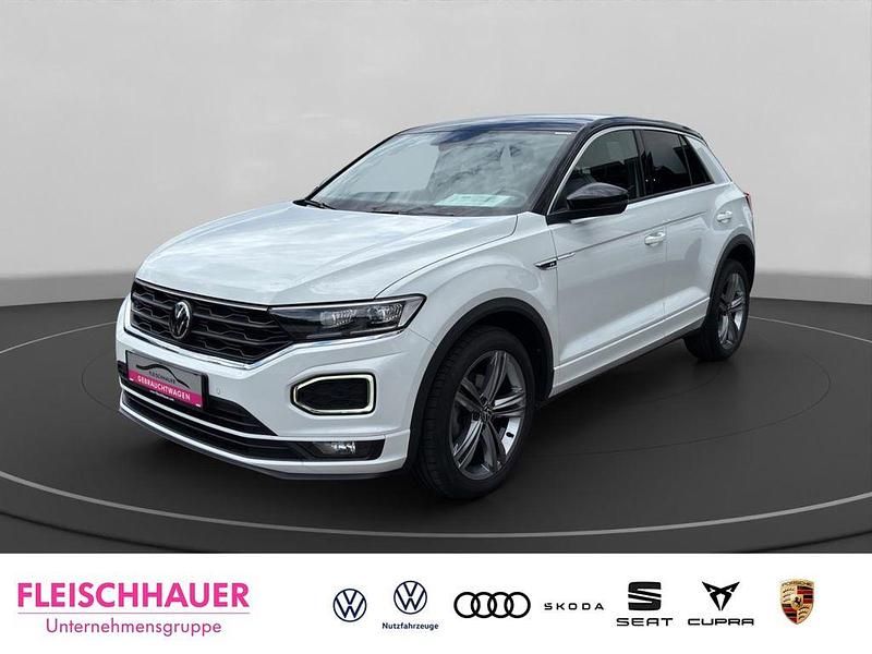 Weiss Gebraucht 2022 VW T-Roc Sportline SUV | 27.690 € (Fairer Preis) - Bild 1/4
