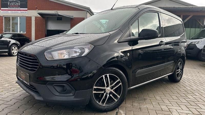 Obsidianschwarz metallic Gebraucht 2021 Ford Transit Basis Van / Kleinbus | 15.999 € (Superpreis) - Bild 1/4