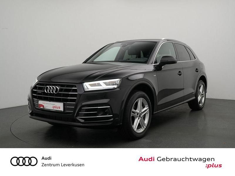 Schwarz Gebraucht 2021 Audi Q5 S-Line SUV | 29.680 € (Superpreis) - Bild 1/4