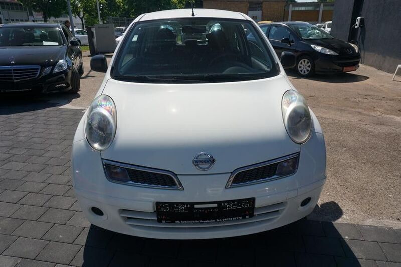 Weiß Gebraucht 2010 Nissan Micra Visia Kleinwagen | 1.999 € (Teuer) - Bild 1/4