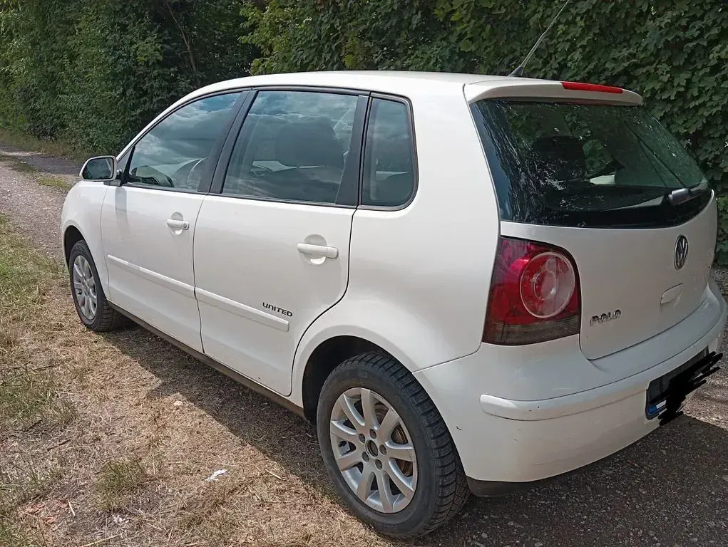 Gebraucht VW Polo United 80 PS (58 kW) 2009 Weiß Kleinwagen