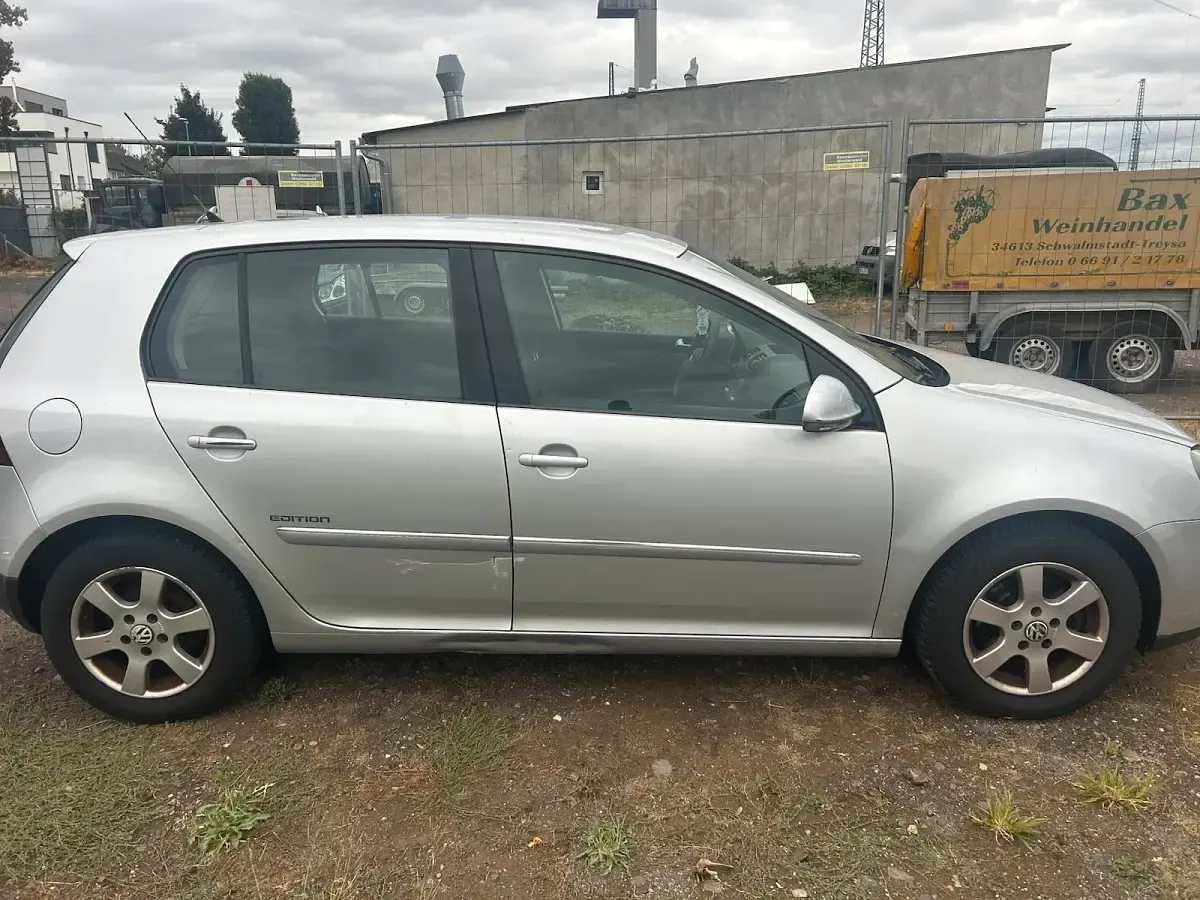 Gebraucht VW Golf V 2008 Silber Kleinwagen