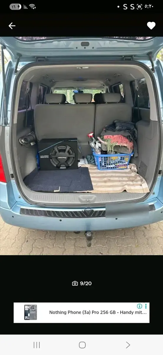 Gebraucht Hyundai H-1 170 PS (125 kW) 2010 Blau Van / Kleinbus