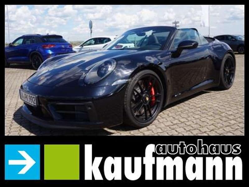 Tiefschwarzmetallic Gebraucht 2024 Porsche 992 Cabrio | 185.990 € (Teuer) - Bild 1/4