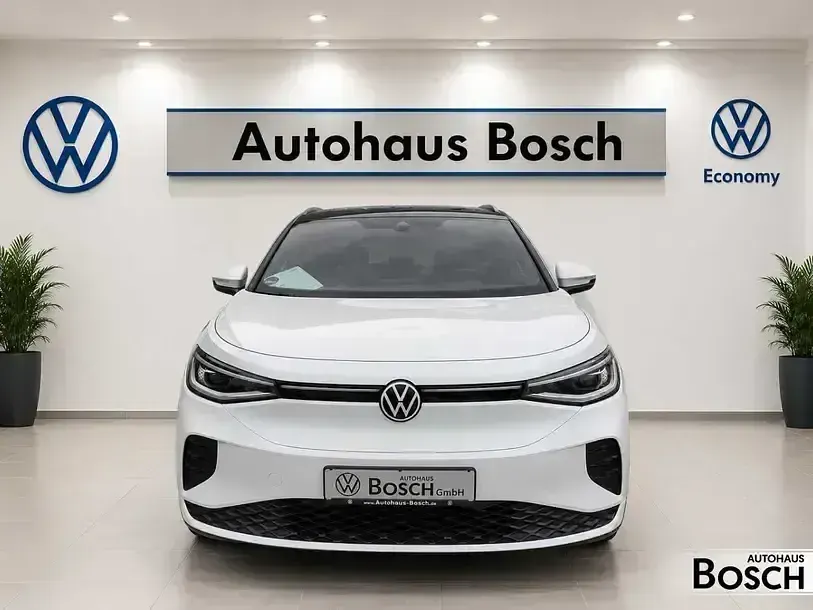 Gebraucht VW ID.4 GTX 219 kW (299 PS) 2022 Gletscherweiss SUV