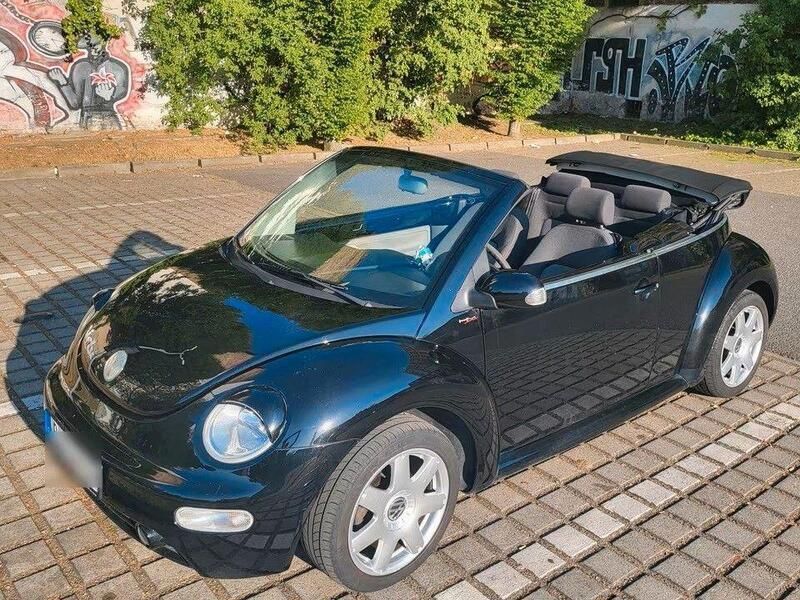 Schwarz Gebraucht 2006 VW Beetle Cabrio | 4.599 € (Fairer Preis) - Bild 1/4