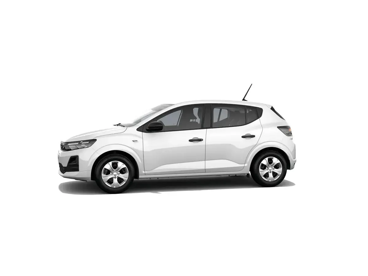 Neu Dacia Sandero Essentiel 67 PS (49 kW) 2025 Arktisweiß (weiß) Limousine