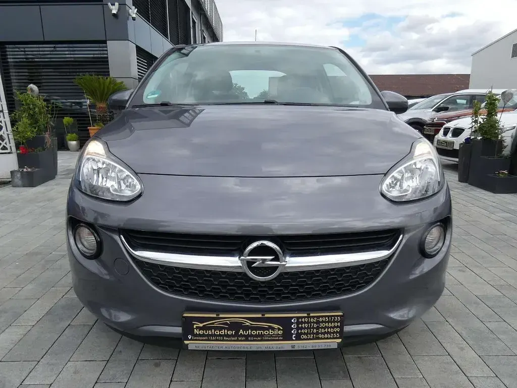 Gebraucht Opel Adam Jam 87 PS (63 kW) 2016 Karbon silber/shiny grey (m2) Kleinwagen