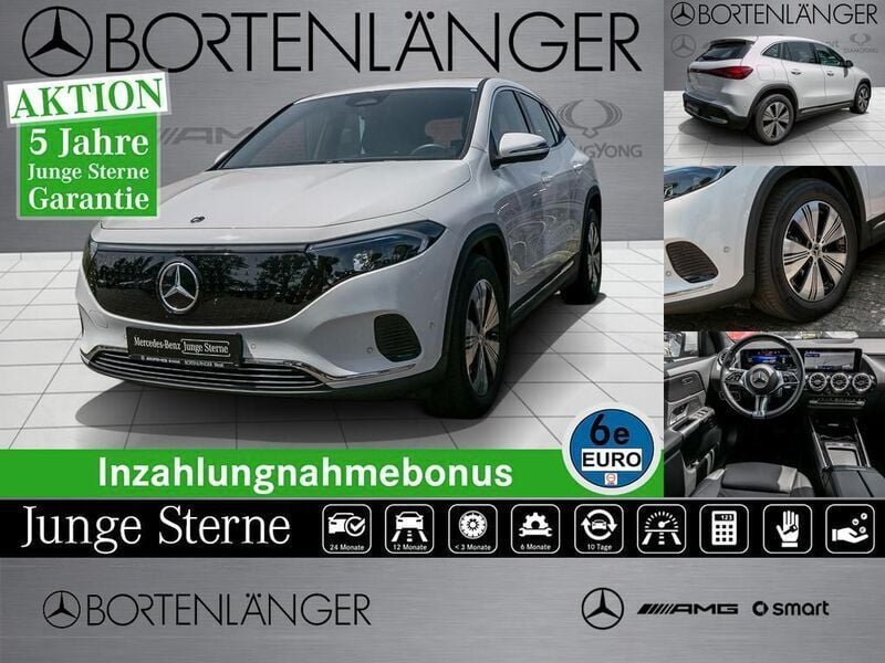Weiß Gebraucht 2024 Mercedes EQA250+ Advanced SUV | 35.555 € (Fairer Preis) - Bild 1/4