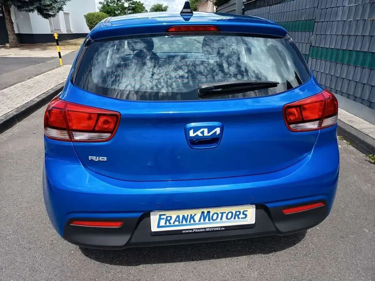 Gebraucht Kia Rio Vision 84 PS (61 kW) 2022 Blau Kleinwagen