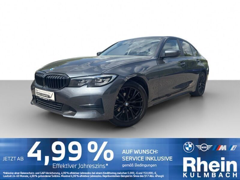 Mineralgrau metallic Gebraucht 2021 BMW 318 Sport Line Limousine | 28.260 € (Guter Preis) - Bild 1/4