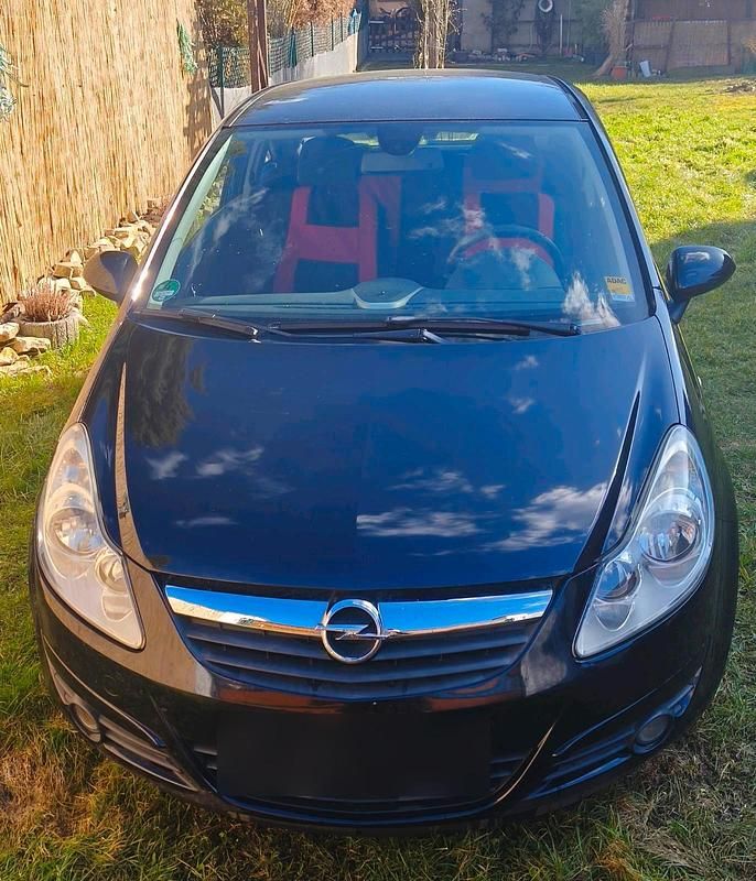 Gebraucht Opel Corsa 80 PS (58 kW) 2007 Schwarz Kleinwagen