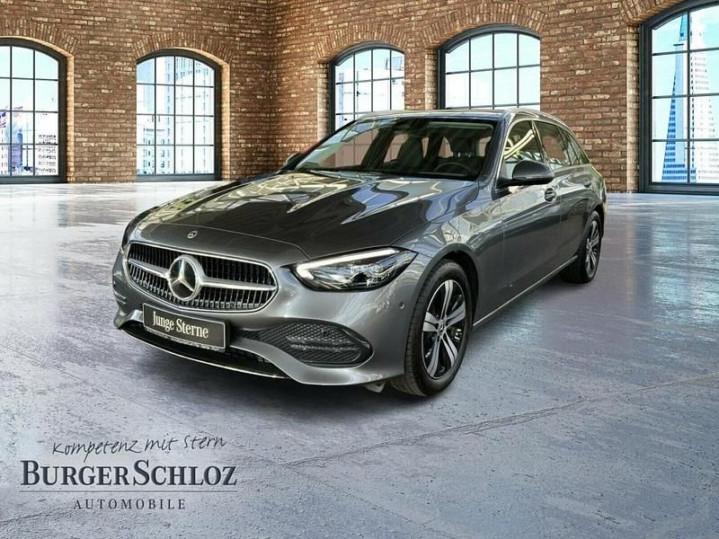 Metalliclack selenitgrau Gebraucht 2024 Mercedes C200 Kombi | 36.890 € (Fairer Preis) - Bild 1/4