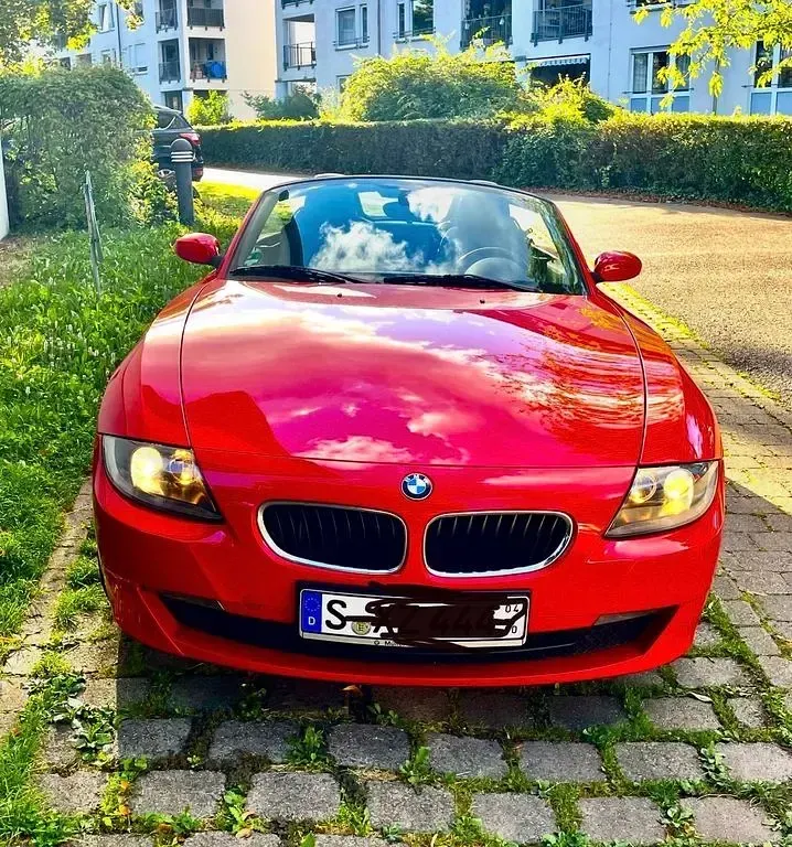 Gebraucht BMW Z4 Sport Line 177 PS (130 kW) 2007 Rot Cabrio