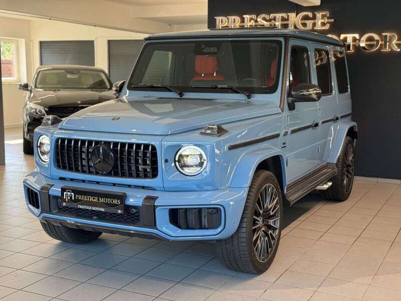 Blau Neu 2025 Mercedes G63 AMG AMG SUV | 284.900 € - Bild 1/4