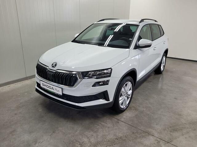 Gebraucht Skoda Karoq Selection 150 PS (110 kW) 2024 Moonweiss metallic (metallic) SUV