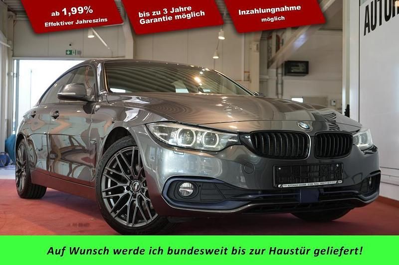 Grau Gebraucht 2019 BMW 420 Gran Coupé Sport Line Coupé | 20.900 € (Fairer Preis) - Bild 1/4