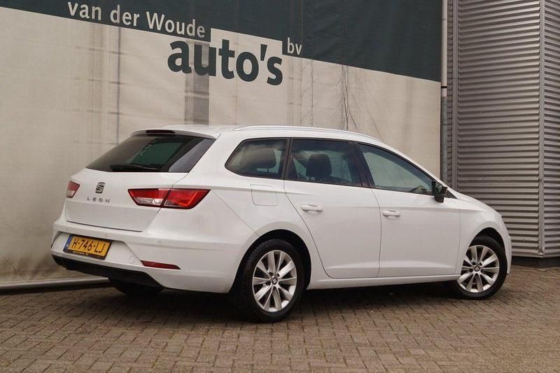 Gebraucht Seat Leon ST Style 116 PS (85 kW) 2019 Weiß Kombi
