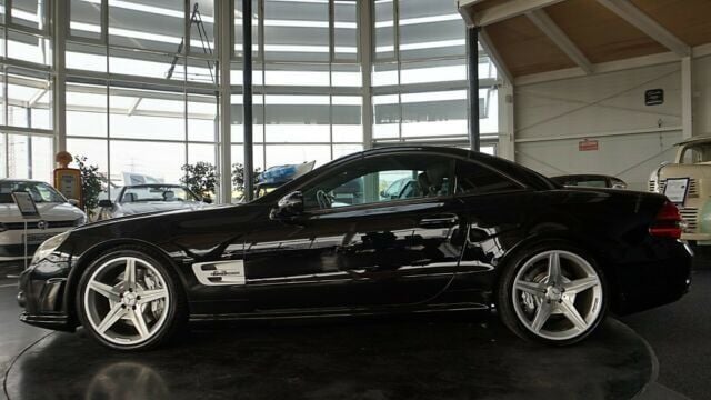 Gebraucht Mercedes SL63 AMG AMG 525 PS (386 kW) 2008 Schwarz metallic Cabrio