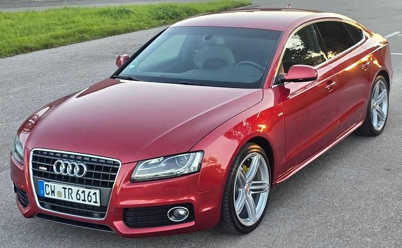 Rot Gebraucht 2011 Audi A5 Sportback S-Line Kleinwagen | 17.000 € - Bild 1/4
