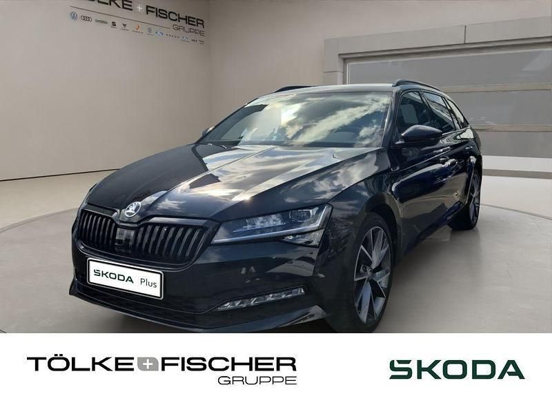 Schwarz magic perleffekt met. Gebraucht 2022 Skoda Superb Kombi | 28.799 € (Guter Preis) - Bild 1/4
