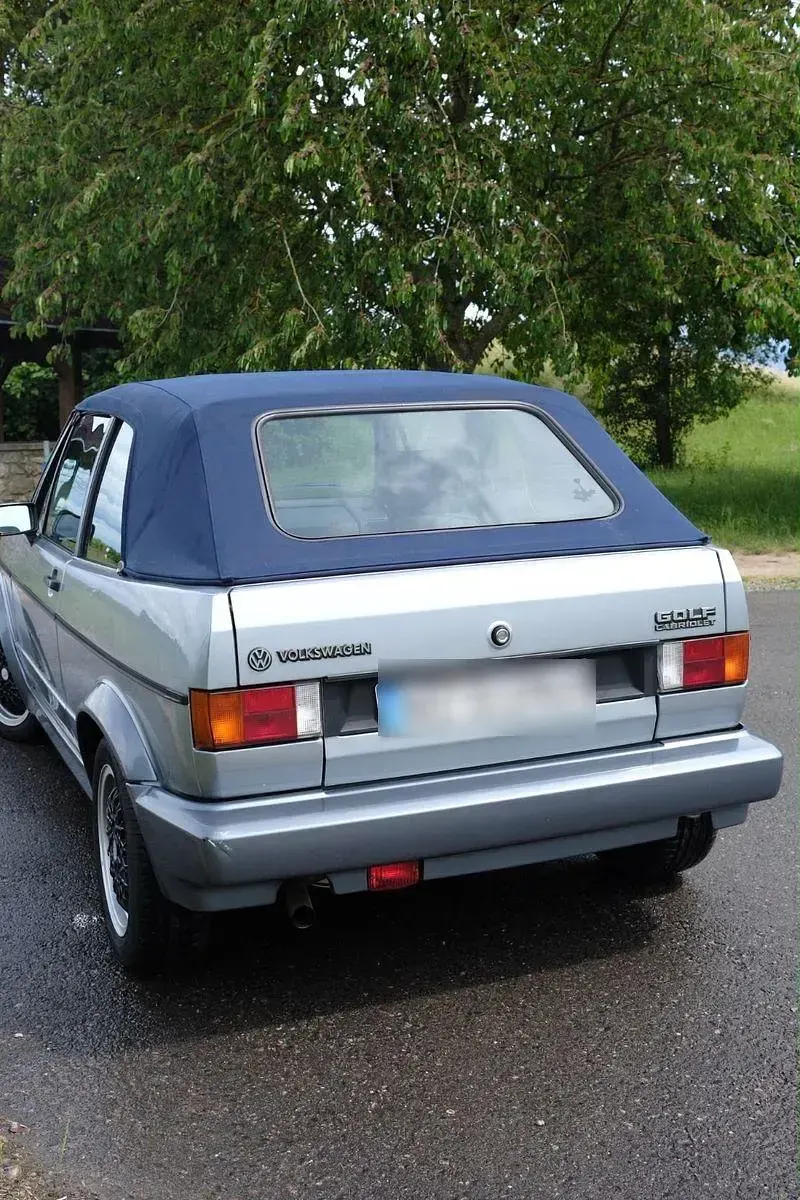 Gebraucht VW Golf Cabriolet 95 PS (69 kW) 1988 Grau Cabrio