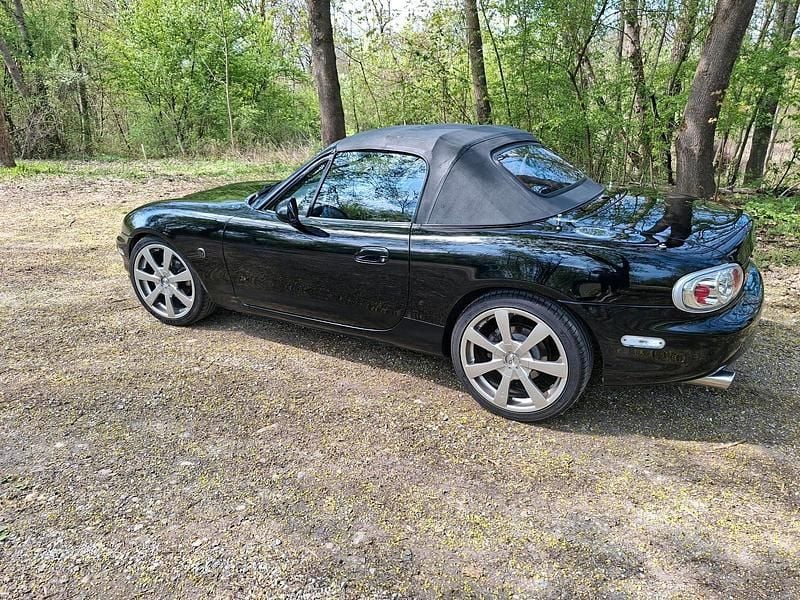Usata Mazda MX5 140 CV (102 kW) 1999 Nero Cabrio