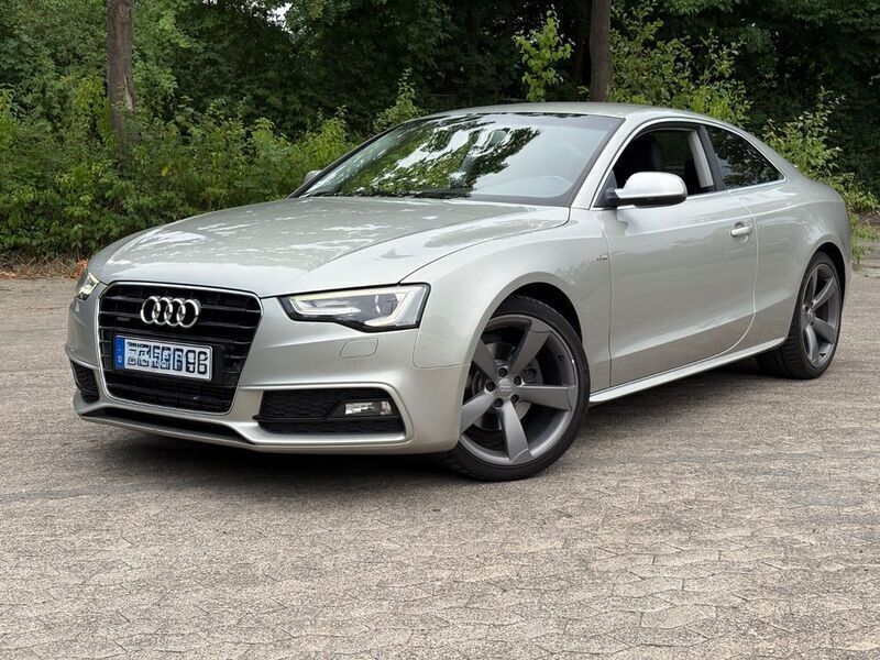 Silber Gebraucht 2014 Audi A5 S-Line Coupé | 17.700 € (Fairer Preis) - Bild 1/4