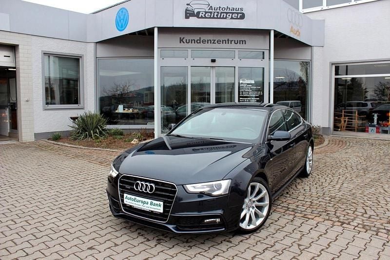Gebraucht Audi A5 S-Line 245 PS (180 kW) 2014 Blau Coupé