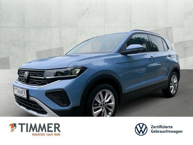 Blau Gebraucht 2024 VW T-Cross IQ Drive SUV | 23.439 € (Fairer Preis) - Bild 1/4