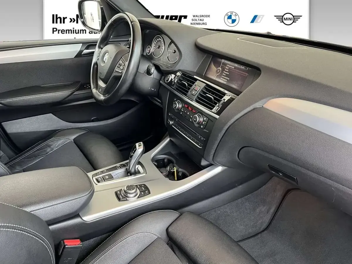 Gebraucht BMW X3 M Sport 184 PS (135 kW) 2012 M carbonschwarz SUV
