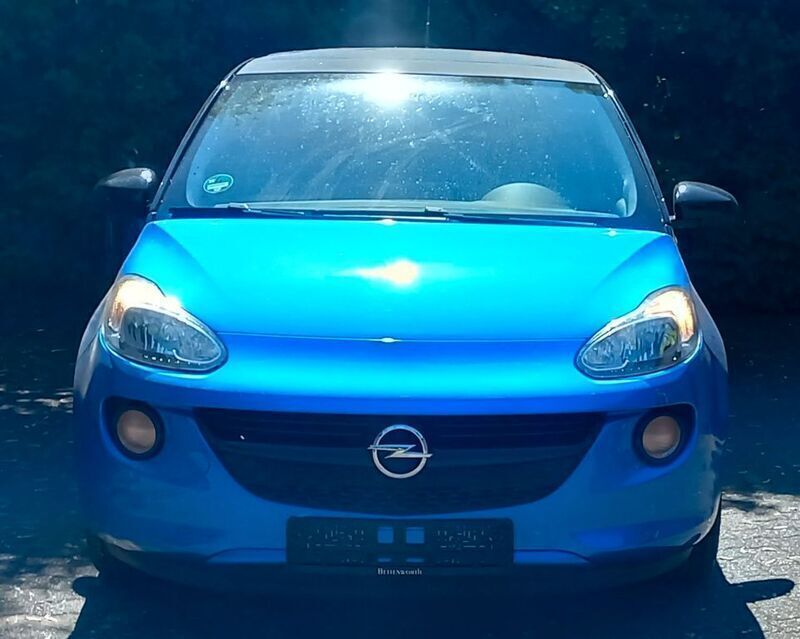 Blau Gebraucht 2018 Opel Adam Open Air Kleinwagen | 7.500 € (Superpreis) - Bild 1/4