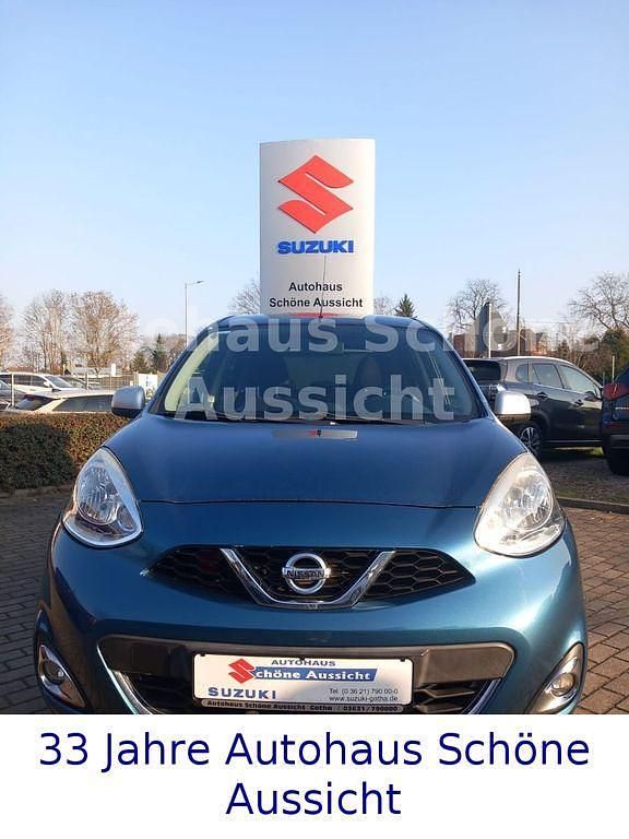 Gebraucht Nissan Micra 80 PS (58 kW) 2016 Blau Kleinwagen