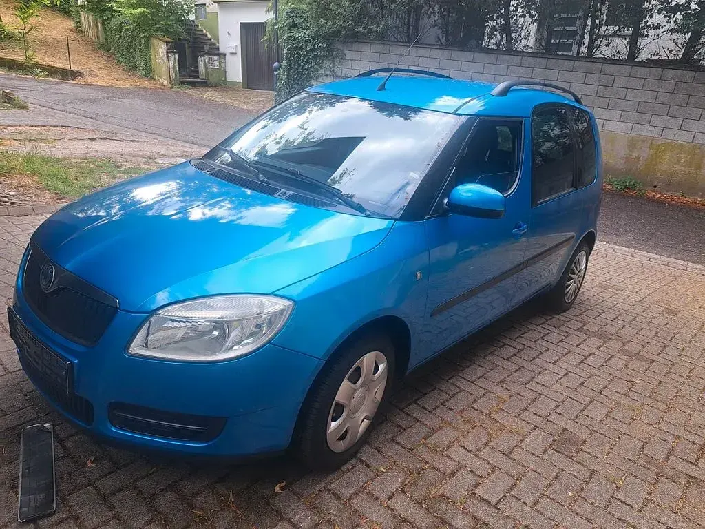 Gebraucht Skoda Roomster Plus Edition 105 PS (77 kW) 2009 Blau Van / Kleinbus